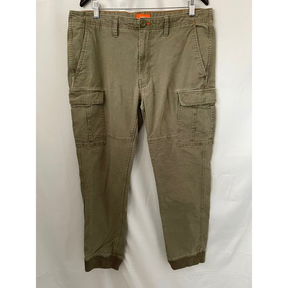 Saint Johns Bay Army Green Khaki Outdoor Cargo Joggers - Picture 4 of 10